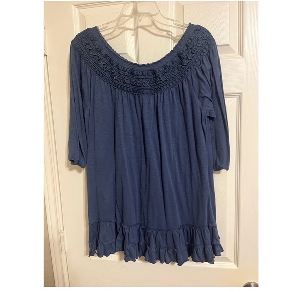 Ladies Dusty Blue tunic - Picture 1 of 1